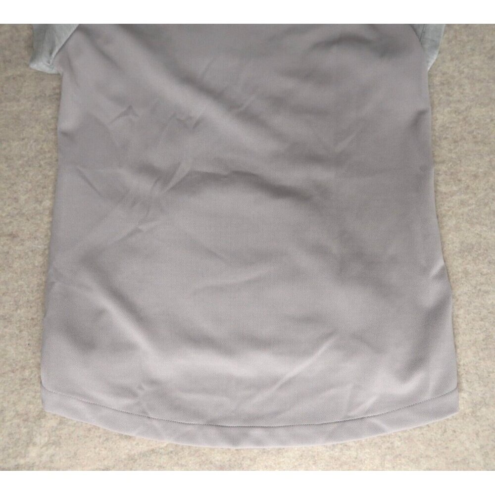 Lime & Vine Short Sleeve Grey Hoodie Multi Zip Front Sweater Women's Medium - Picture 11 of 16